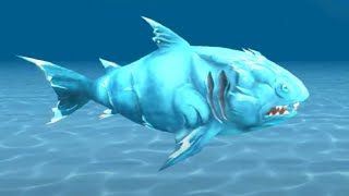 Giant Monster ICE SHARK Gelidis Carcharodon - Hungry Shark Evolution Gameplay #21