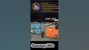 Samsung Galaxy A20s headshot sensitivity settings for Free Fire #shorts #viral #free_fire_shorts
