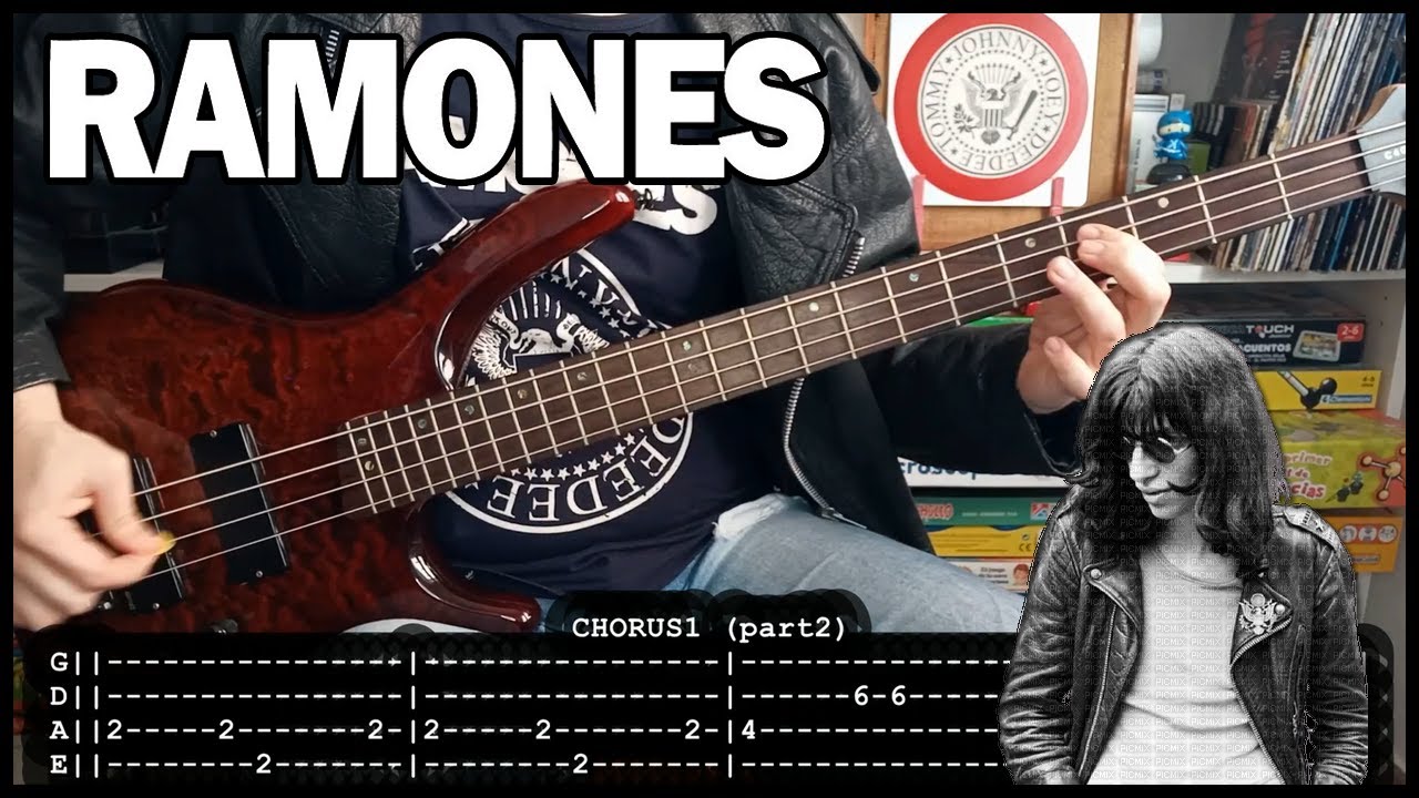 RAMONES Needles and pins (BASS TABS) [lyrics + PDF] YouTube