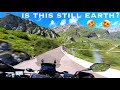 Most Beautiful Mountain Pass, Honda NC750X, Красивый Перевал В Швейцарии На Мотоцикле, Klausen Pass