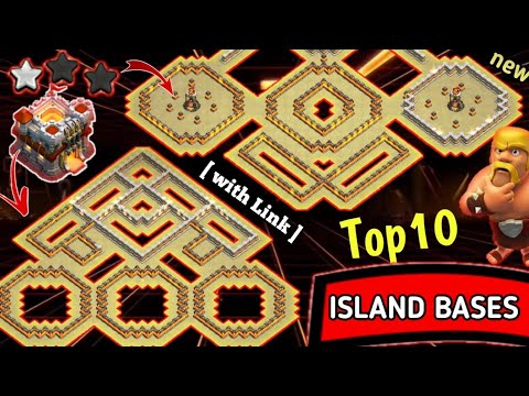 clash of clans island base clash of clans island base
