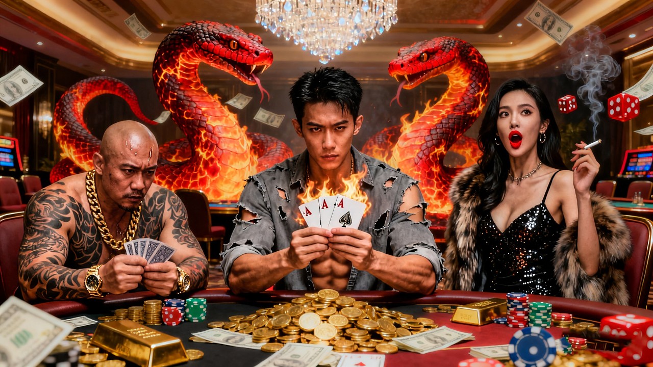 หนุ่มจนผงาดเป็นตำนานพนันลับ ถล่มคาสิโนคืนเดียว พา CEO สาวรวยพันล้าน!