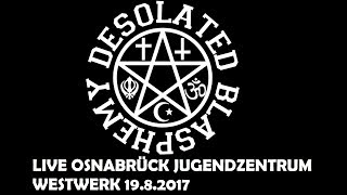 DESOLATED LIVE OSNABRÜCK JUGENDZENTRUM WESTWERK 19.8.2017