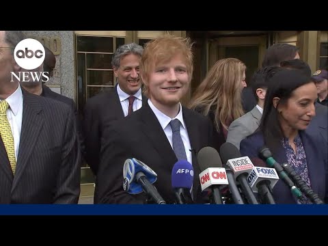 Ed Sheeran speaks after being found not liable for copyright infringement