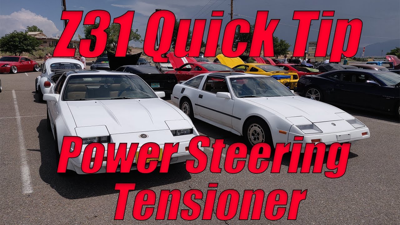 Quick Tip Z31 Power Steering Tensioner YouTube