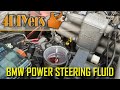 How to Bleed the Power Steering and Check the Level in a BMW E23 7 Series