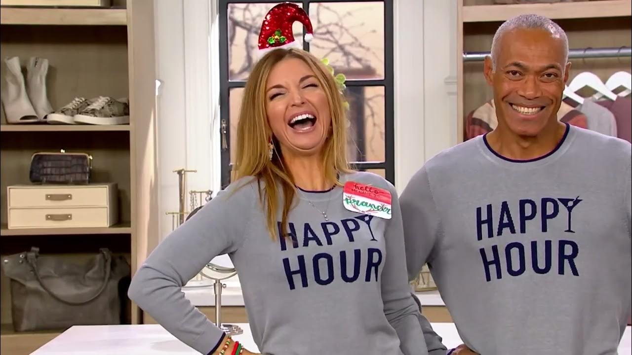 Studio Park x Alberti Popaj Women's or Men's Intarsia Sweater on QVC