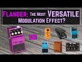 How To Get 6 Modulation Effects From a Basic Flanger Pedal Like The Boss BF-2