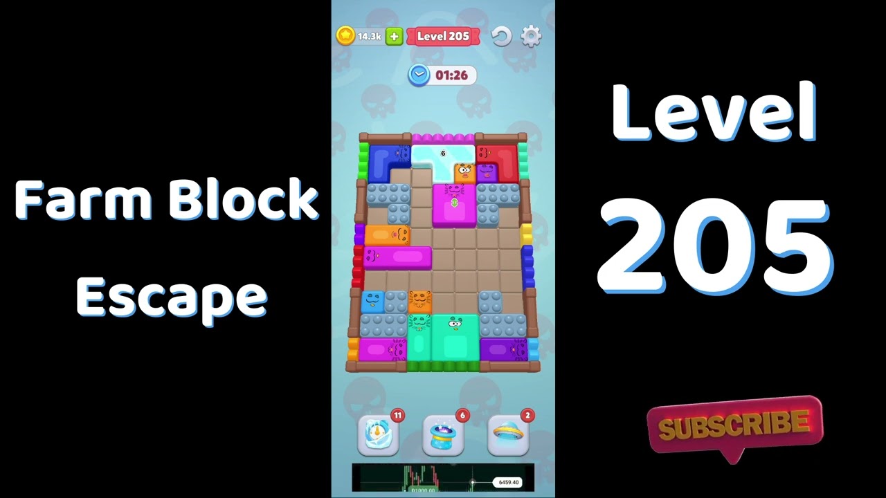 Farm Block Escape Level 205 Walkthrough 🚜 | Go Answer