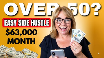 Easiest Digital Side Hustle to Start After 50 ($63,000 Month)