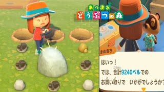 てっこうせき30個と98000ベルが無理ゲーすぎる。【あつまれどうぶつの森 #2】