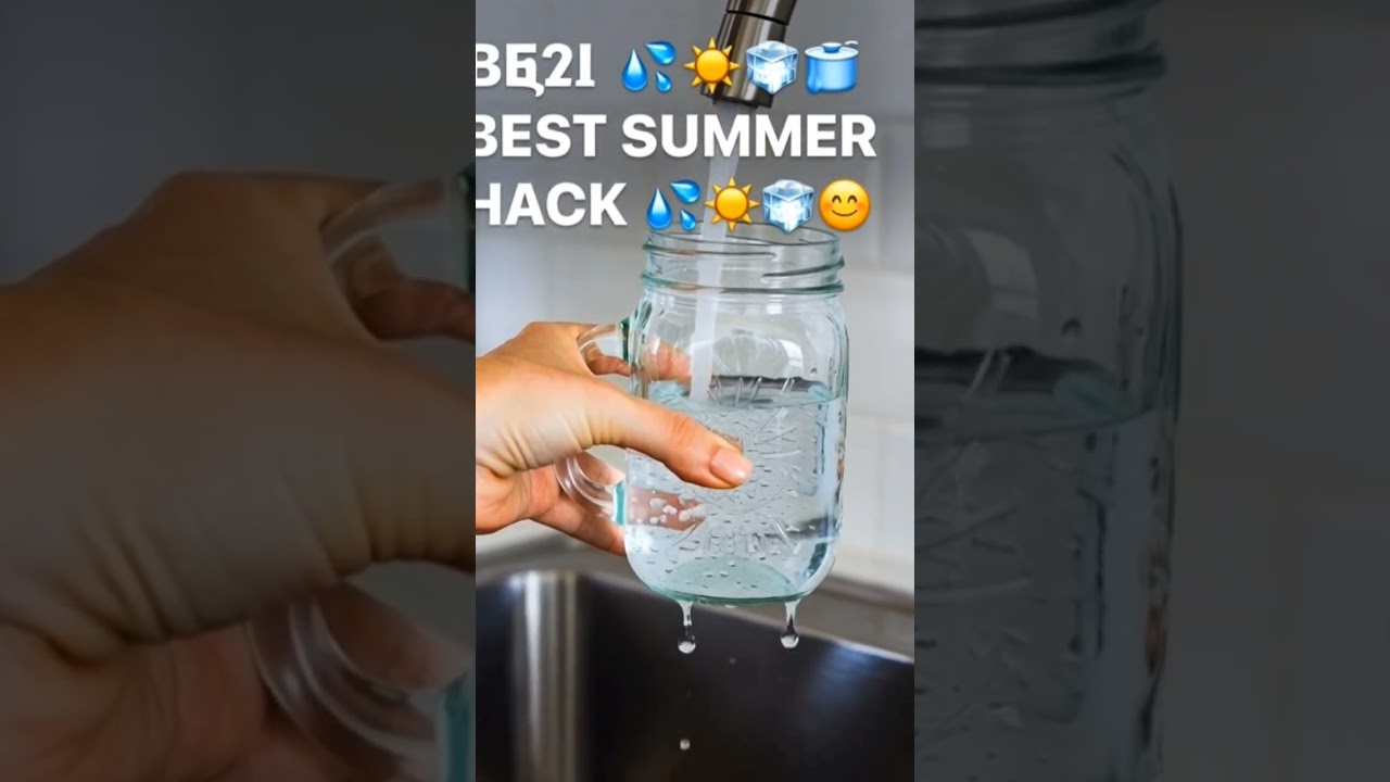 BEST SUMMER HACK to Stay Hydrated All Day! 🧊💧