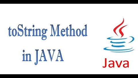 toString Method in JAVA Example