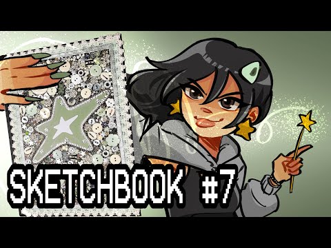 ★How to have the COOLEST sketchbook?★ Decorating my new sketchbook