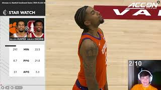 EXTREMELY POOR GAME FOR ALL 10 STARTERS |#20 Clemson at Stanford Full Game Highlights | reaction