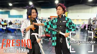 Shinobu attacks cosplayers at Fresno Comic Expo 2025