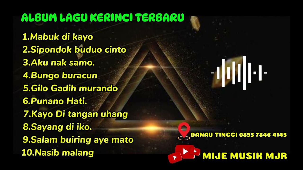 Album kerinci terbaru 2025 dari mije musik