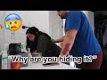 BEING REALLY SICK AND HIDING IT ALL DAY PRANK ON BOYFRIEND *CUTE REACTION*