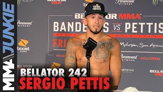 Sergio Pettis rips James Gallagher after main event | Bellator 242 post-fight interview