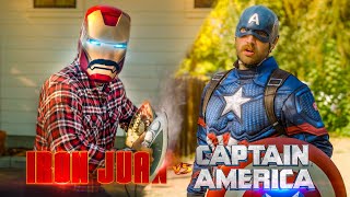 Iron Juan vs Captain America | David Lopez
