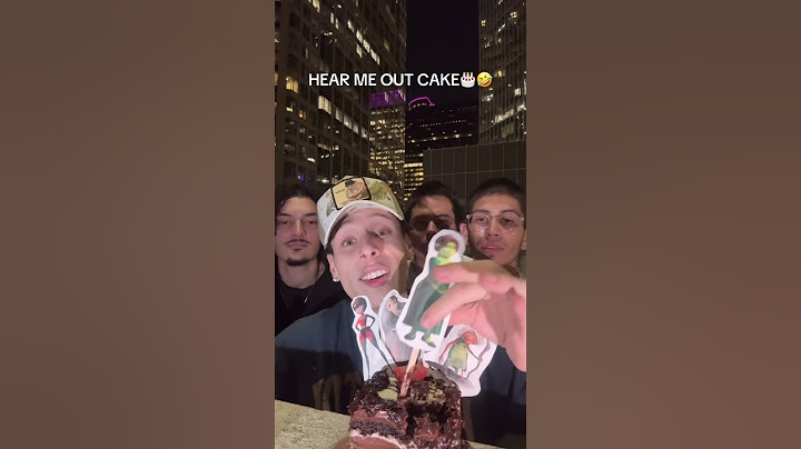 HEAR ME OUT CAKE🎂🤣
