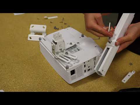 Video: Wall Brackets For The Projector: Choosing A Mount For The Video Projector On The Wall, Installation
