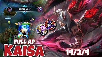 WILD RIFT | KAISA FULL AP IS THE BEST ADC ?? | GAMEPLAY | #kaisa #wildrift