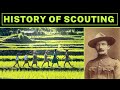 History of scouting  history of scouting timeline  scouting movement history  scouting history