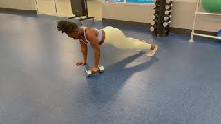 Single Arm Elevated Push Ups