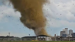 Severe Storm and Tornado leaves trail of damage across southwest Louisiana! 80 MPH Wind