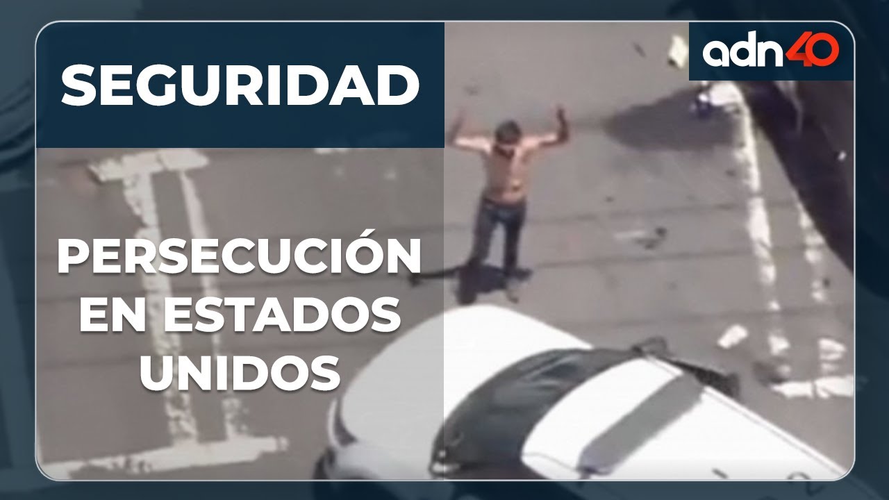 🔴 ¡Al momento! Persecución en vivo de delincuente