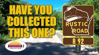 Running The Twists, Turns And Hills Of Wisconsin Rustic Road 92 In River Falls.