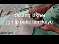 membuat meja putar mini dgn alat manual sederhana