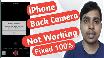 iPhone back camera not working | Fixed Flash is Disabled | আইফোনের Back Camera  সমাধান | iTech Mamun
