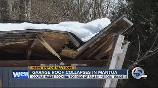 Roof collapse in Portage County means big setback for kids of fallen heroes