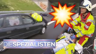 Schock! 😳 Autobahnpolizistin wird von einem Auto ANGEFAHREN 💥😱| Die Spezialisten | SAT.1