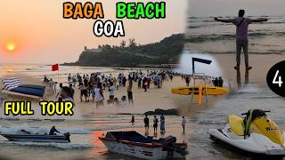 Baga Beach 2026: Goa’s Most Stunning Beach Tour || Water Sports, Nature & Dreamy Sunsets, Epic Vibes