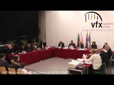 Reuni&atilde;o ordin&aacute;ria e p&uacute;blica da CMVFX (06/03/2019 - Alverca do Ribatejo)