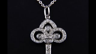 Купить подвеска-ключ tiffany keys с королевской лилией