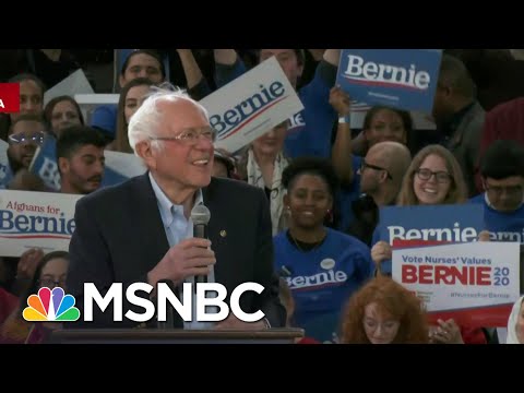 Bernie Sanders Confident Of Super Tuesday | Velshi & Ruhle | MSNBC