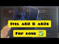 Itel a60 &amp; a60s frp bypass just one clock by unlock tool ✅