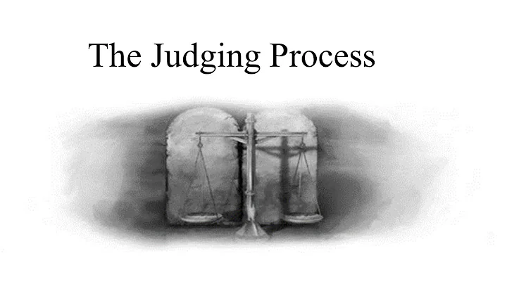 The Judging Process | Bible Study - Sabbath School...