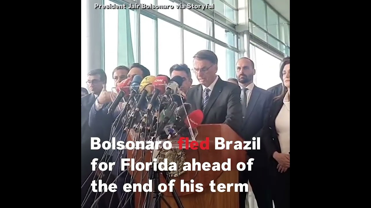 Supporters Of Former Brazilian President Bolsonaro Storm Country's Capital
