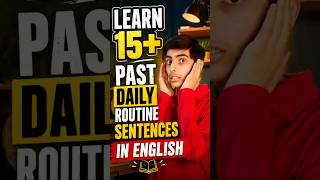 Learn English Fast! Daily Routine Sentences (Past)