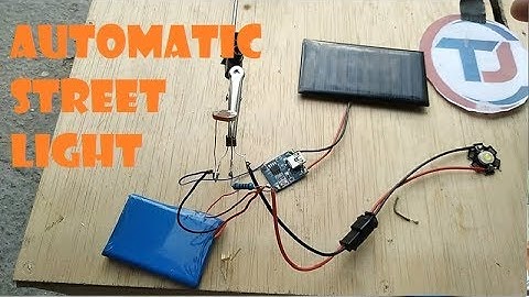Cara Membuat Lampu Jalan Otomatis Menggunakan Sensor Cahaya - LDR