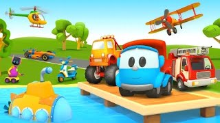 Leo 2: Puzzles & Cars for Kids Build cars in 3D puzzles - learning car games for kids from 2 to 5 👈 screenshot 5