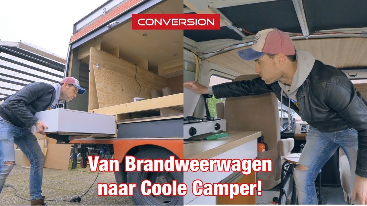 CAMPER ZELFBOUW #1 VAN BRANDWEER NAAR COOLE CAMPER!