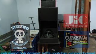 Cek sound bok damput milik youtuber Qrizna channel  #Jic #Bokdamput #Qriznachannel