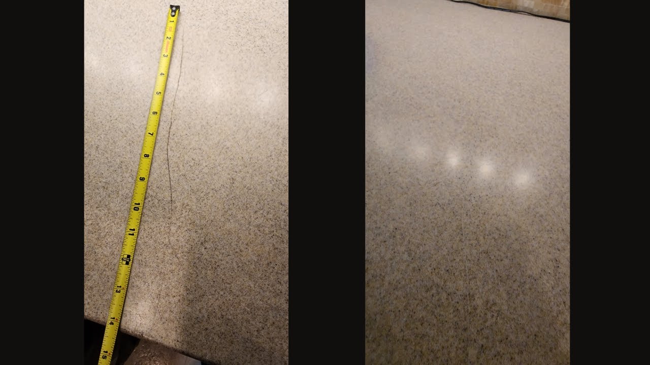 Corian Crack Repair YouTube