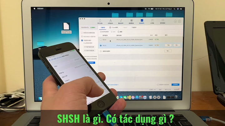 Lỗi querying for shsh file on apple server